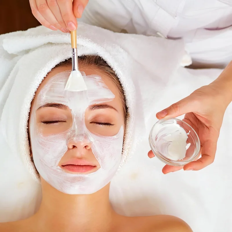 Juego de cuencos para mezclar transparentes, herramientas para mezclar mascarillas faciales DIY, cepillos aplicadores suaves, espátula para limpieza profunda facial, belleza, cuidado de la piel