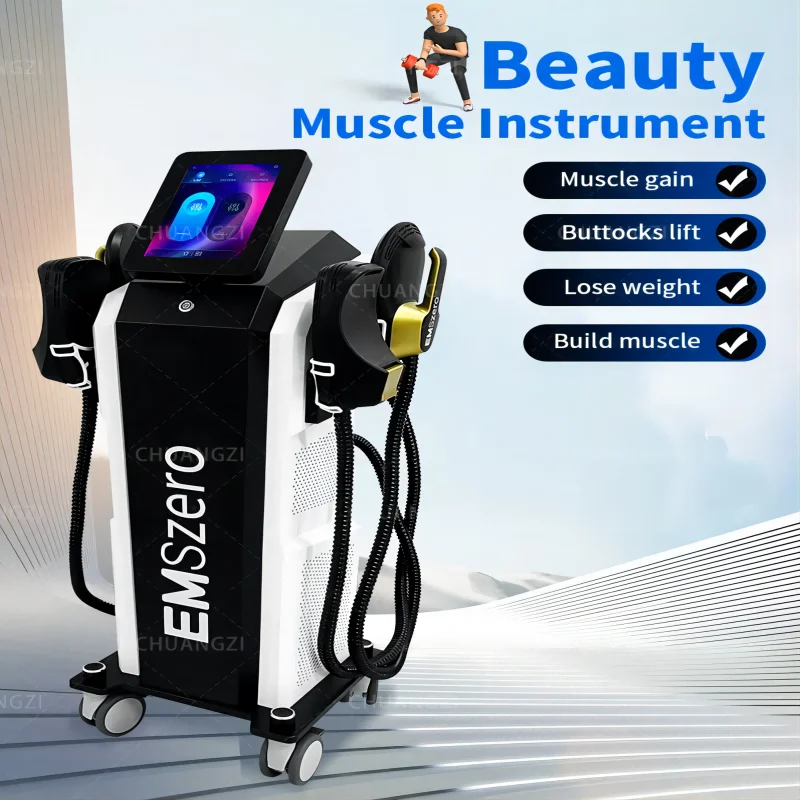 

Electromagnetic Stimulate Sculpting Muscle Machine Nova Emszero RF Body Slimming Reduce Fat Build Muscles Machines