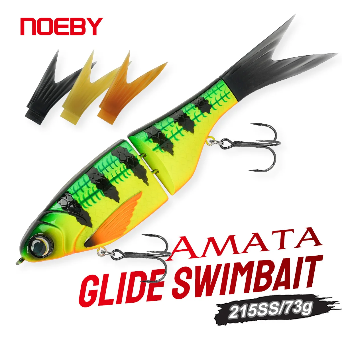 

NOEBY Joint Bait Glide Swimbait 215mm 73g AMATA Shad Stickbait Hard Bait Bass Pike Catfish Freshwater Sea Fishing Lures