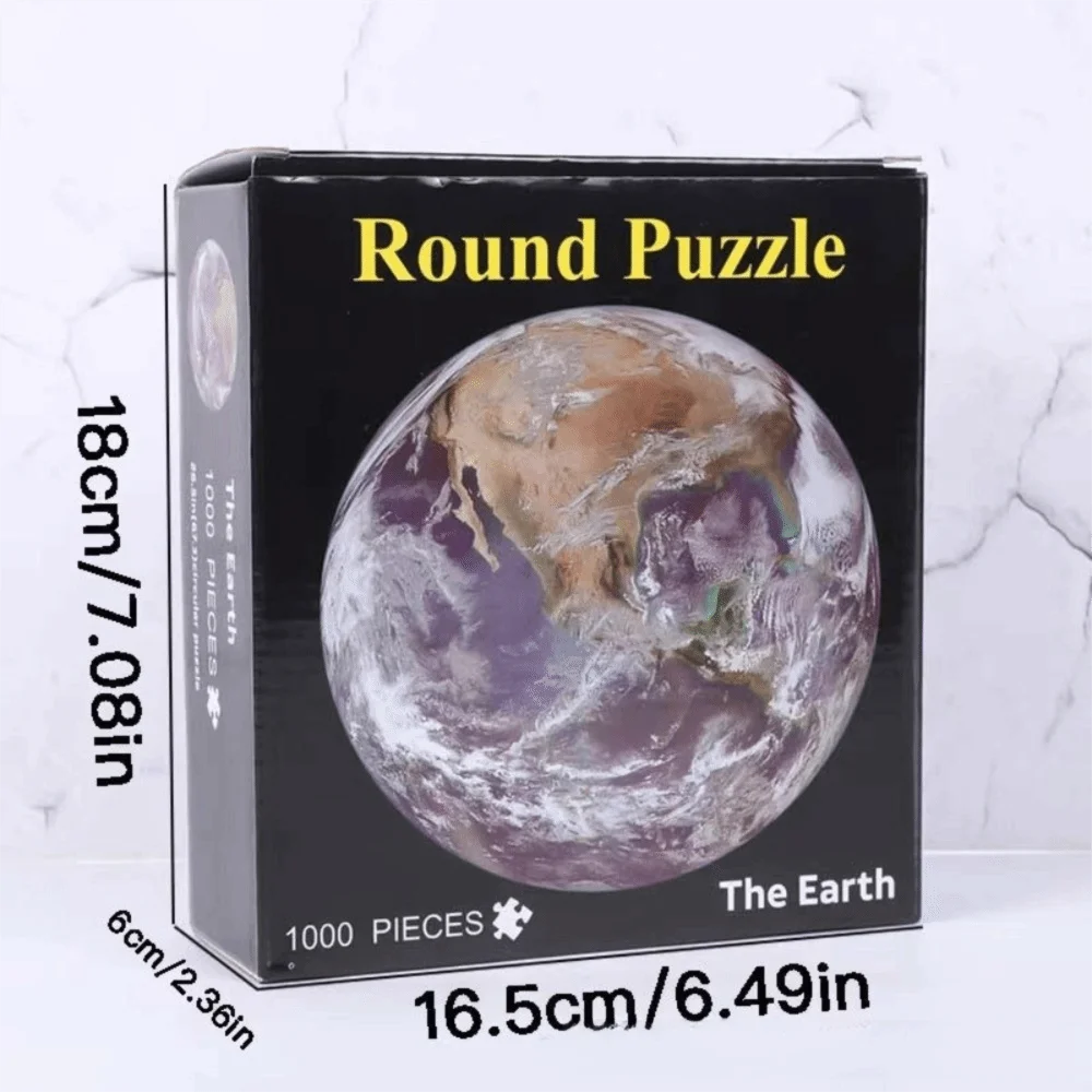 Starry Sky 1000 Pieces Space Moon Puzzle Challenging Educational Jigsaw Puzzle Creative Plane Puzzle For Adults view 6