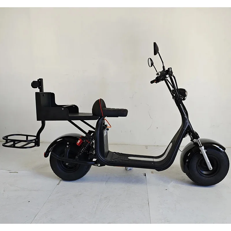 ZAIQU مستودع الولايات المتحدة/الاتحاد الأوروبي رخيصة الدراجات النارية الكهربائية بجولة (قديم) عربة سكوتر عربات الدراجات البخارية