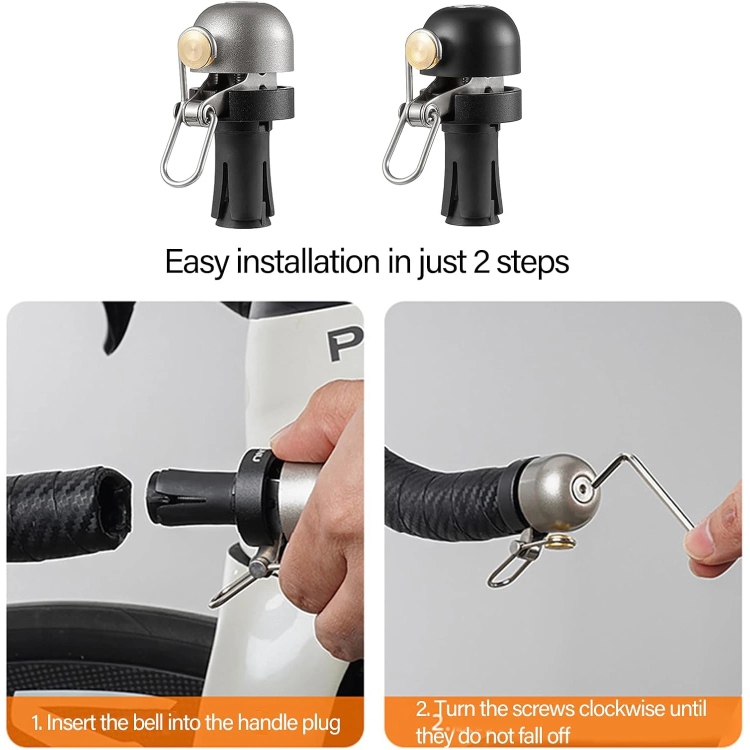 กระดิ่งจักรยานแบบคลาสสิก สำหรั - Bell Handlebar Ring บทวิจารณ์และราคา