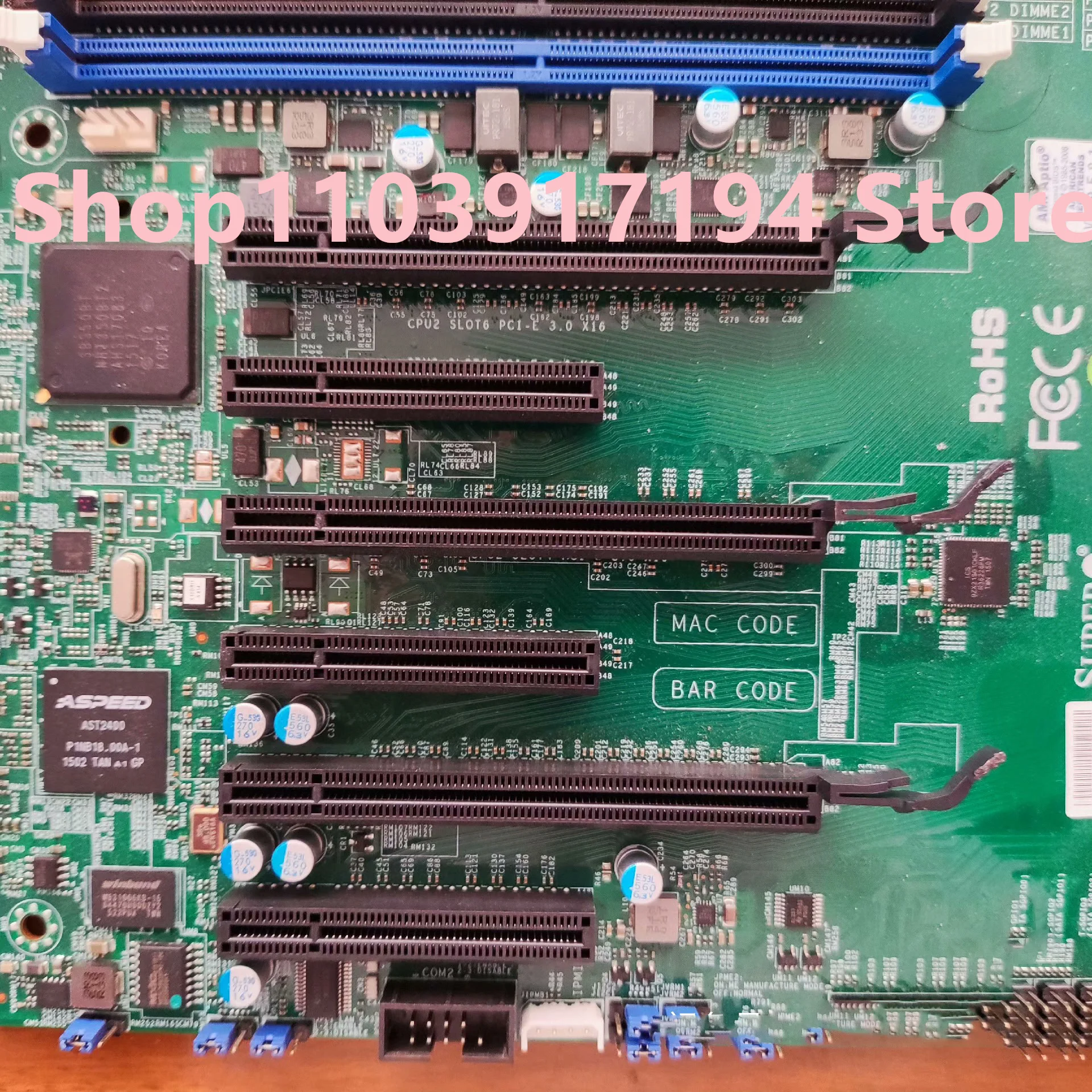 X10DRi Two-way X99 Motherboard