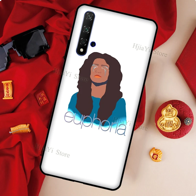 Euphoria Zendaya Rue For Huawei Y7A Y5P Y6P 2020 Y3 Y5 Y6 Y9 Y7 Prime 2018 2017 2019 Nova 2 Z 3 5T Phone Case