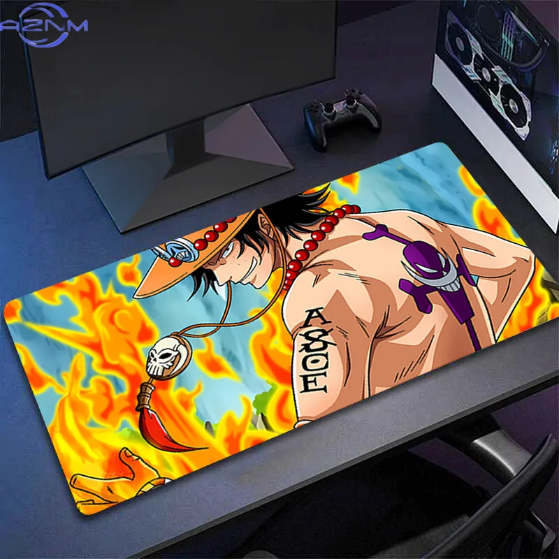 Mouse Pad One Piece Anime New Gaming Accessories Varmilo Keyboard Desk Mat Gabinete Gamer Carpet Mousepad Mouse Mats
