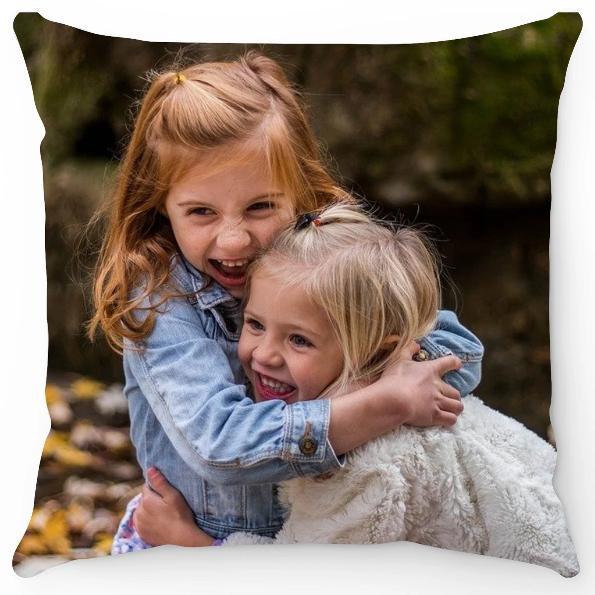 WIDREAM-Juste de Coussin Personnalisée, Taie d'Oreiller Décorative pour la Maison, Mariage, Animal de Compagnie, Bébé, Livraison Directe