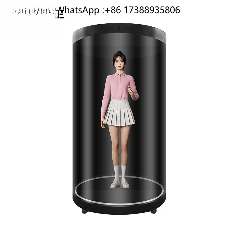 New Design Fashion 75 86 Inch Mini Led Display Transparent Advertising Displayer Projector 3d Hologram Tubes