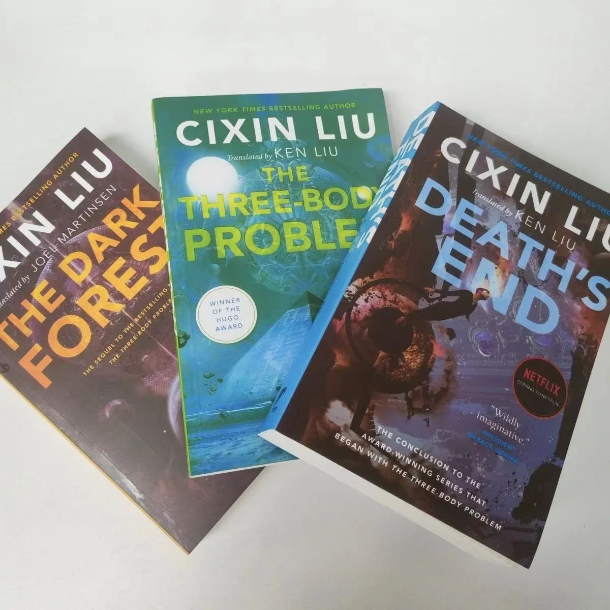 Imagem -03 - Versão em Inglês da Trilogia de Jiu Cixin Three Body é um Romance de Ficção Científica Livros por Set a