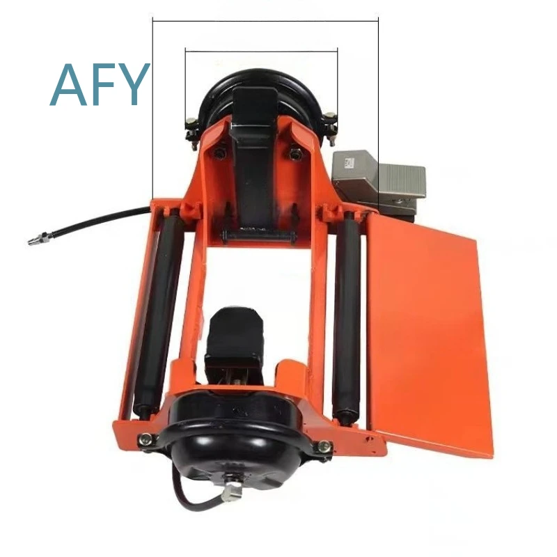 Pneumatic Vacuum Tire Clamp for Truck Repair and Disassembly Cart for Auto Maintenance Tool Portable Car Tire Changer for