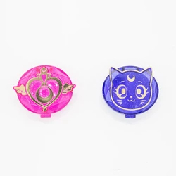 Genuine Sailor Moon Luna Powder Box Exquisite Action Figure Model Ornament Toys Girl Gifts