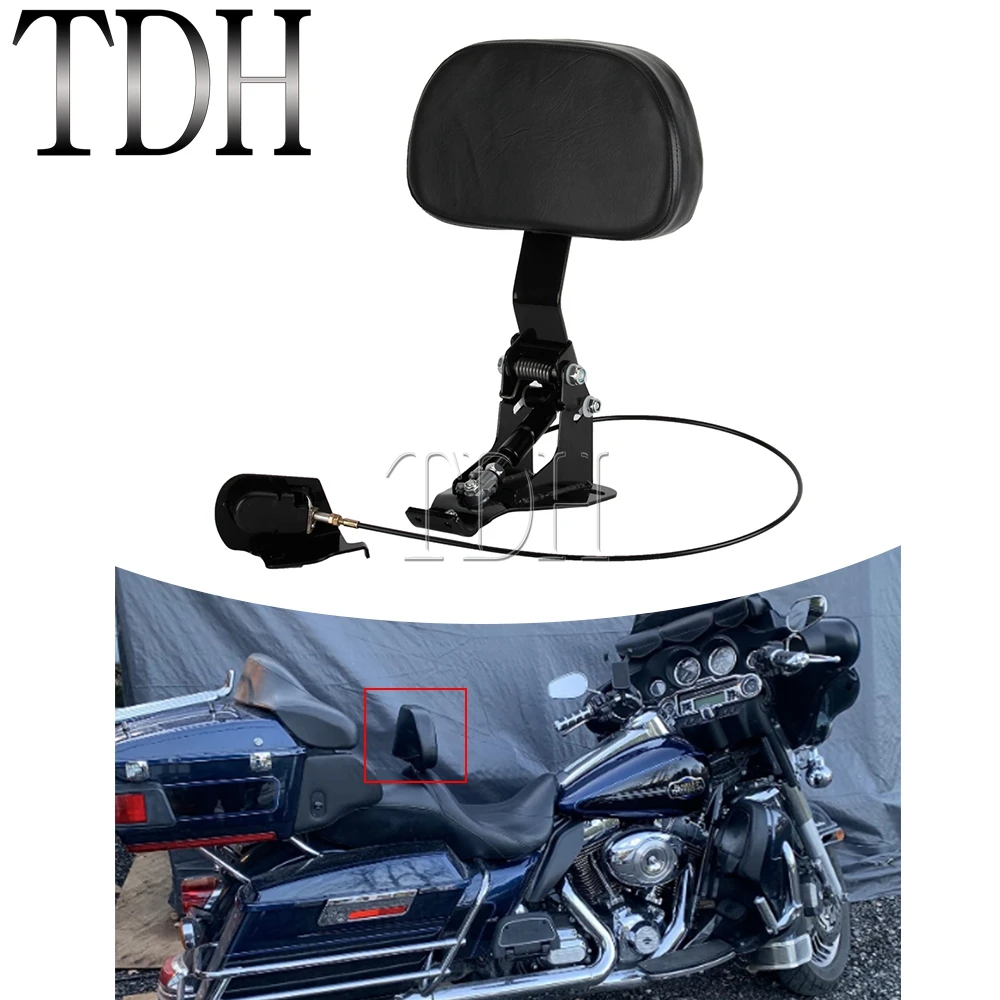 

For Harley Touring Road King Street Glide CVO 2009-2019 Motorcycle Sissy Bar Backrest For Electra Glide FLHTCU FLHR FLHX FLHTKSE