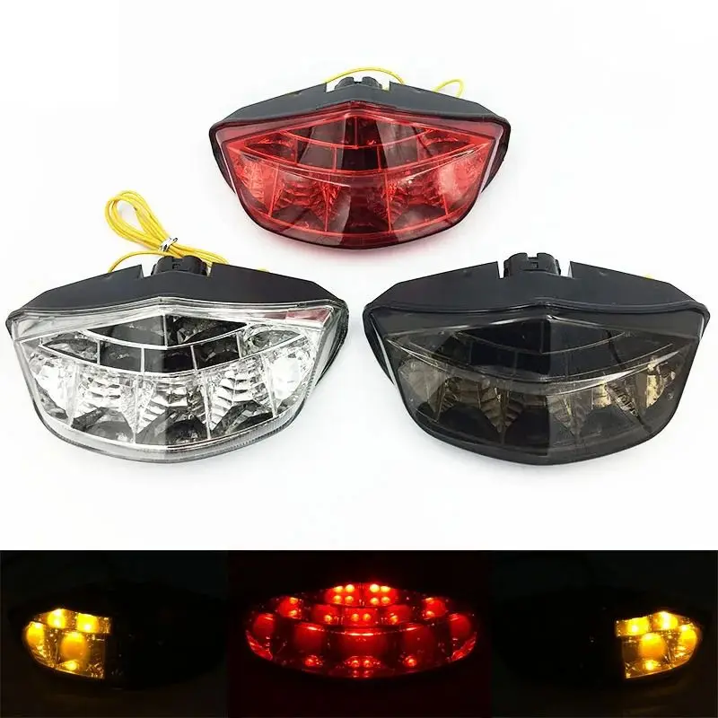 Motorcycle Tail Light Integrated LED Turn Signal Blinker Assembly For DUCATI MONSTER 659 696 795 796 1100/S/EVO