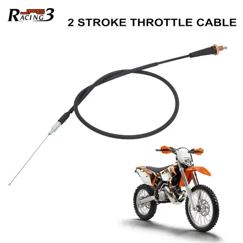 Cable de acelerador de 2 tiempos para motocicleta, Cable de Gas para KTM SX XC EGS EXC SXS MXC XC-W 85, 105, 125, 144, 150, 200, 250, 300, 360, 380