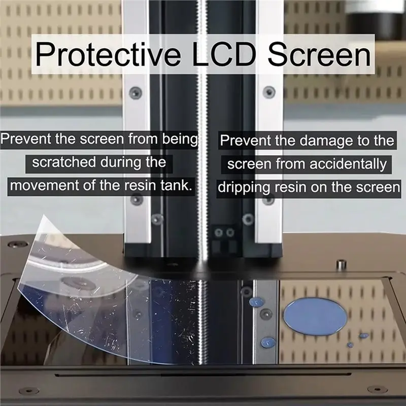 B27B Protective Anti Scratch Screen Protector 10PCS For Anycubic Photon Mono M5S/M5S Pro 10.1 Inch LCD Film