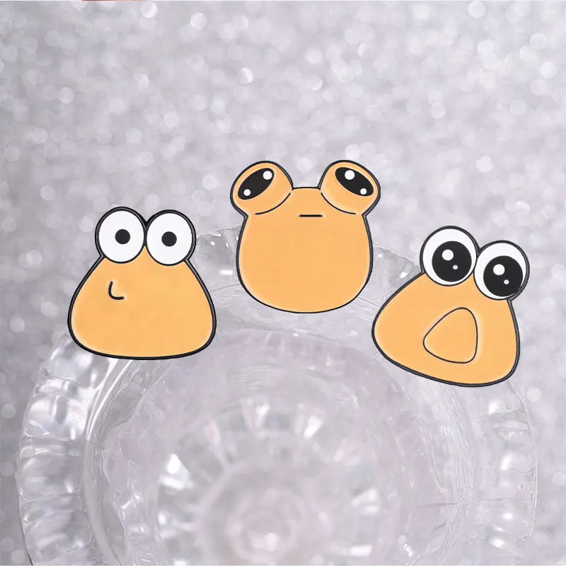 13style Cartoon Lustige Meme Emaille-Pins, Coding-Küken-Broschen, Erdbeer-Domo-Gans-Frosch-Abzeichen, Tier-Schmuck, Entwickler-Geschenk – Detail 4