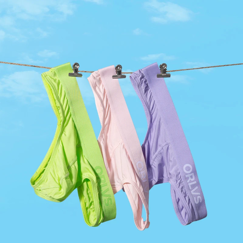 Men's Erotic Lingerie Summer Low Underwear Thongs for Men New Ultra Thin Tight Men's Briefs Sexy Safari Panties Bikini G-string