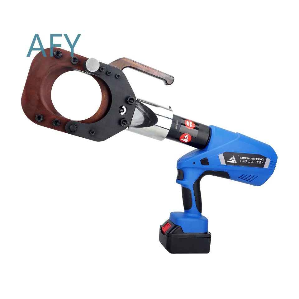 EZ-105 Battery Powered Hydraulic Cable Cutting Tool for CU AL Cable Cutter for Electrical Installation Electrician Tools