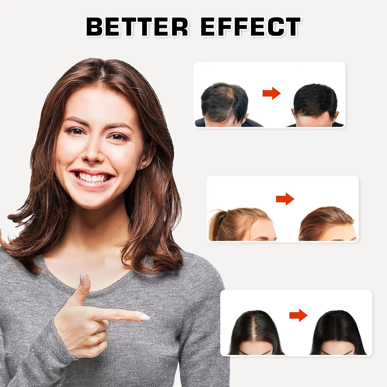 660nm & 850nm Red Light Therapy Hair Growth Cap 4 LED Infrared Scalp Care Anti Hair Loss Wireless Hair Regrowth Removable Pad