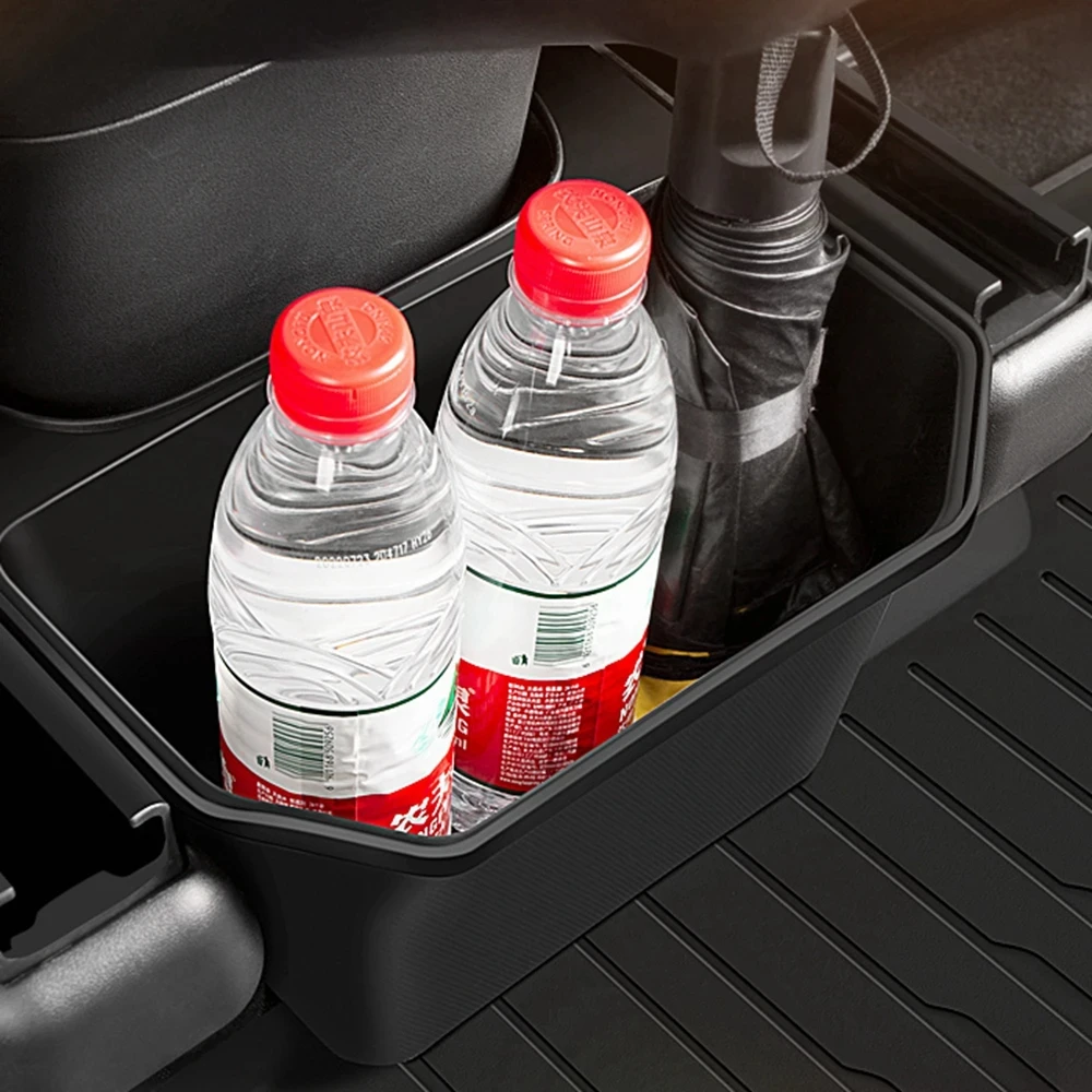 Scatola portaoggetti per sedile posteriore per Tesla Model 3 Highland 2024 sedile posteriore aspirazione magnetica pattumiera pattumiera nuovo