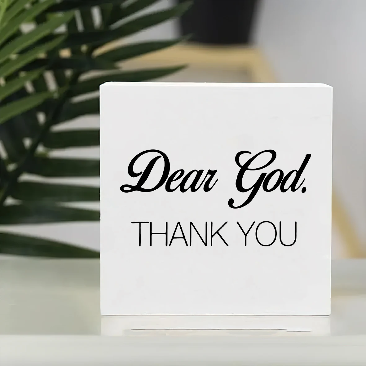 Simple Faith Wooden And wood Sign, 