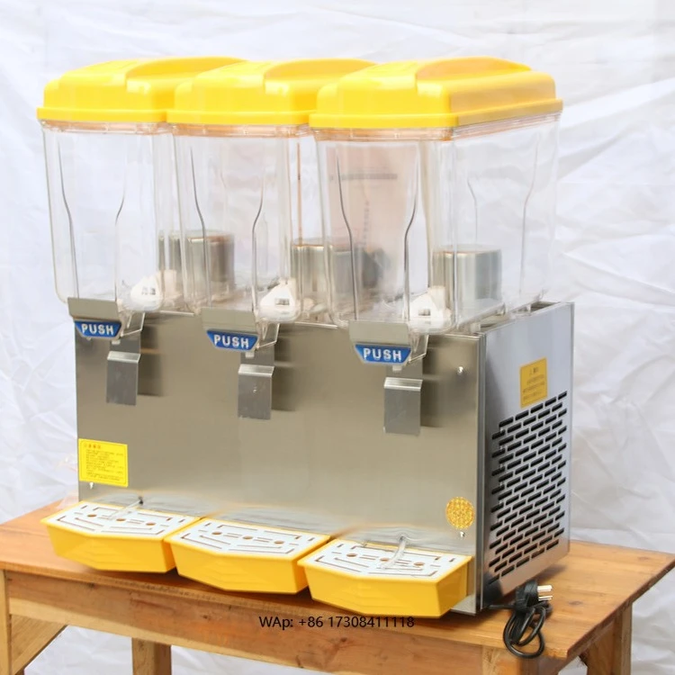 

Three-cylinder milk tea machine Hot and cold drinking machine Support beverage making machine with heating function