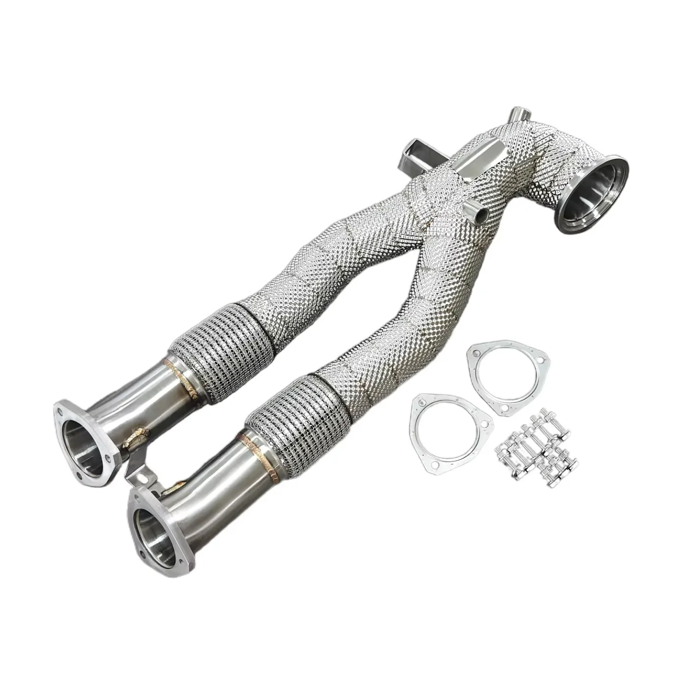 Heatshield Racing Downpipe For Audi RS3 8V 8Y TTRS 8S 2.5T Downpipe