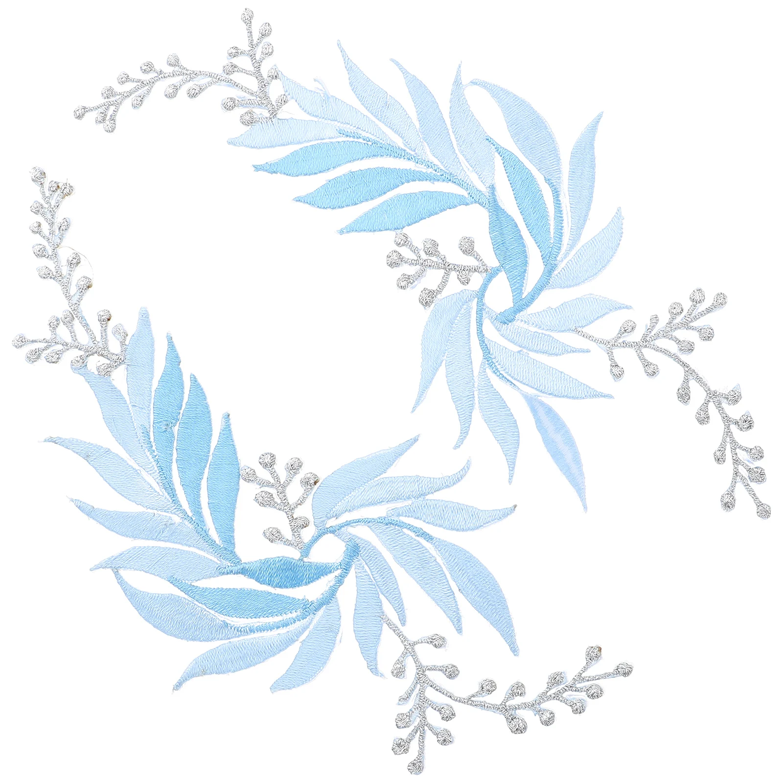 

2pcs Leaf Patches DIY Repair Accessory Decor Diy Clothing Patch Materials Garment Leaf Shape Patches Red Left Right Set