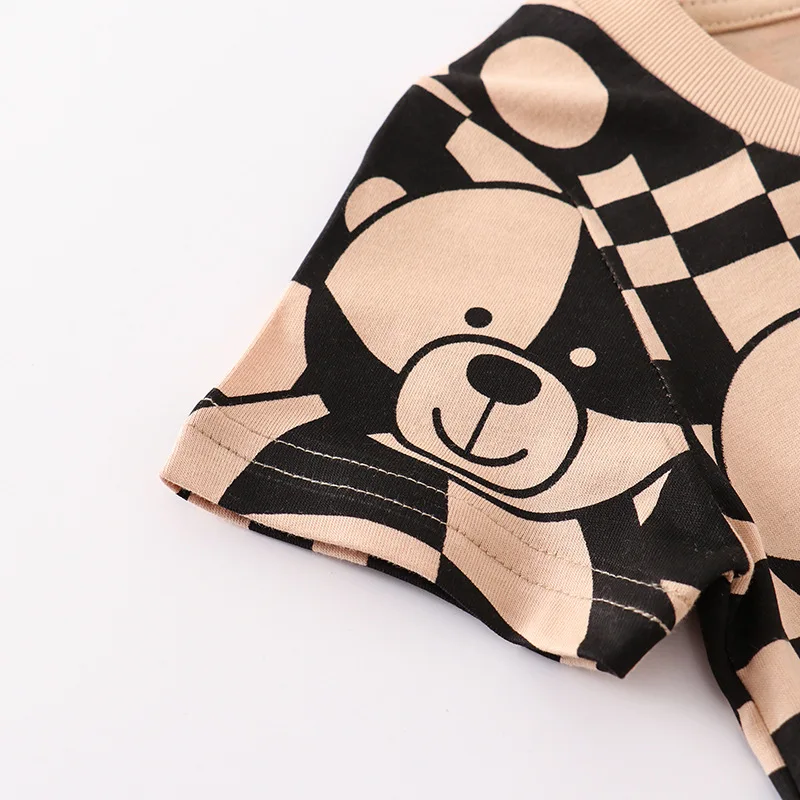 2023 sommer Kinder Jungen T-shirts Cartoon Gedruckt Kurzarm Dünne Baumwolle Baby Jungen Shirts Oansatz Vielseitig Kinder Jungen Tops – Detail 4