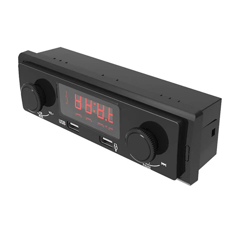 Tricycle FM Radio MP3 Player Bluetooth Car Stereo USB Charging LED Display For Agricultural Engineering Vehicles