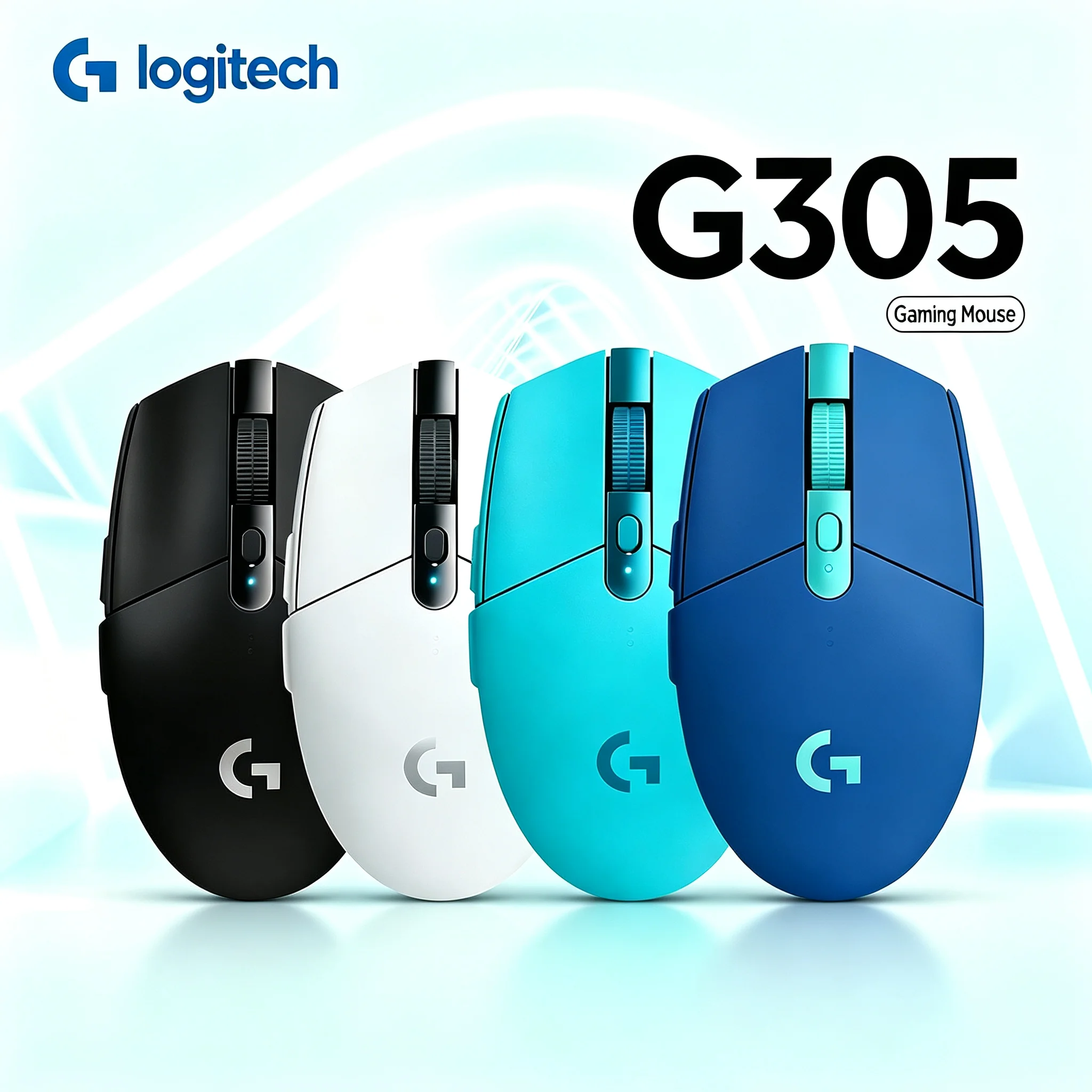Logitech G305 2.4G Wireless Gaming Mice Ergonomic Hand Feel HERO 12000DPI Sensor For Home Gaming Office Computer