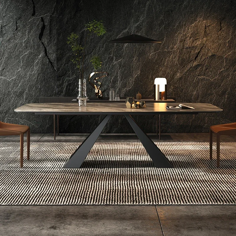 Modern Italian Dining Table Simplicity Nordic Dining Table Set Kitchen Living Room Moveis Para Cozinha Salon Furniture