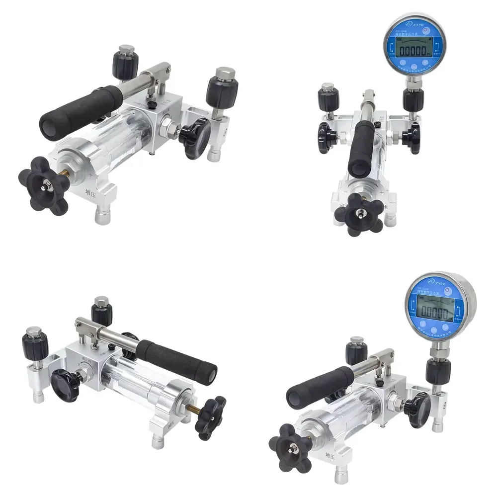 

YWQ-1442S Portable Hydraulic Pump Manual Operation 0-60MPa Manual Pressure Source Instrument Pressure Measurement