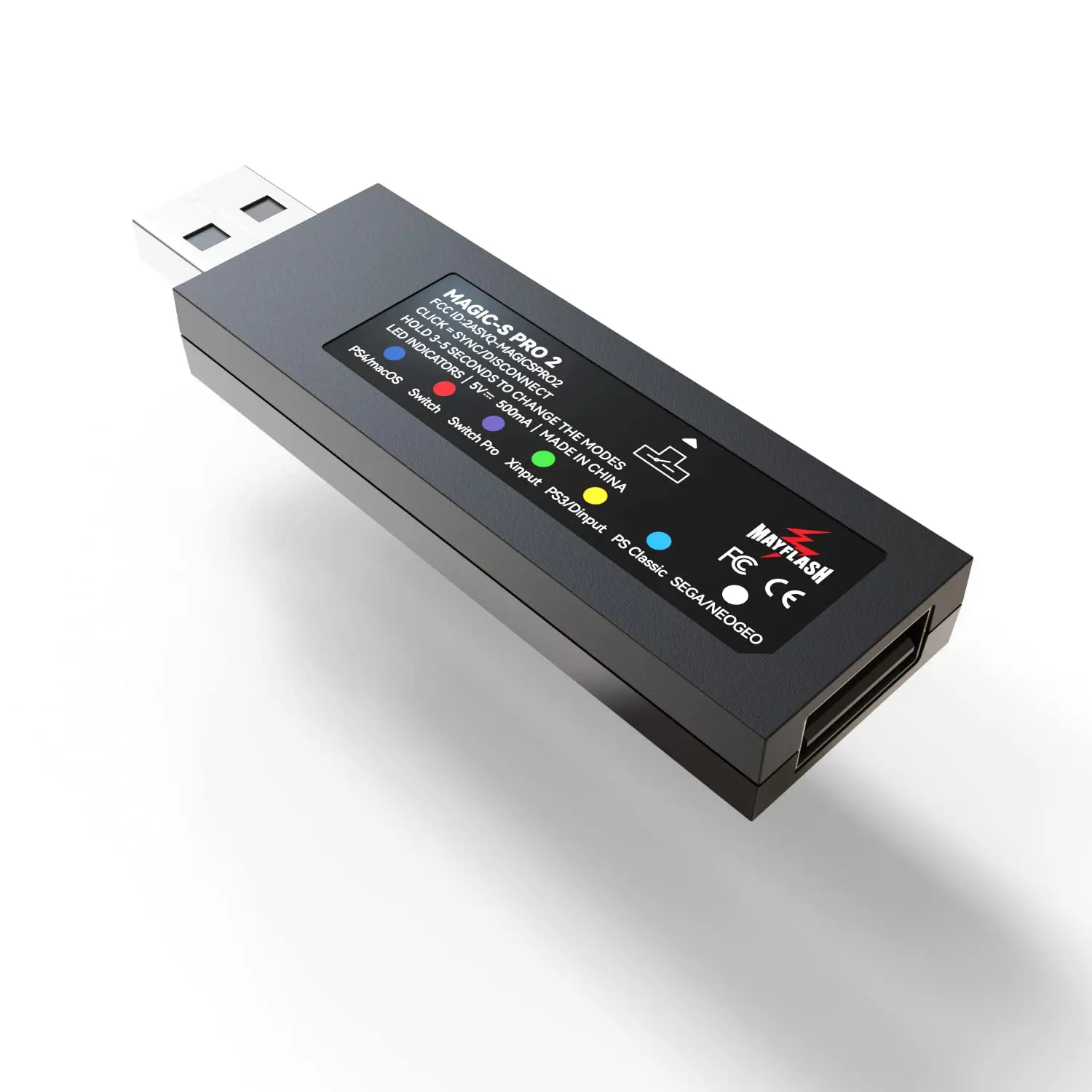 

Беспроводной Bluetooth USB адаптер для контроллера MAYFLASH Magic-S PRO 2 для PS4/Switch/Windows, Raspberry Pi/ Xbox Series X/S/PS5