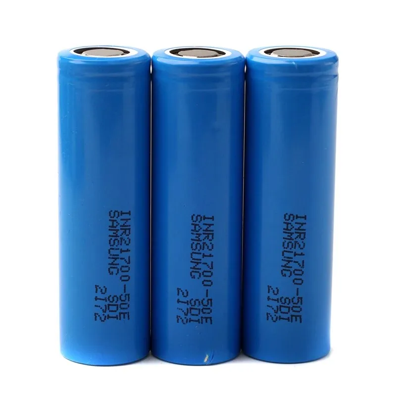 21--700 original brand 3.7V 5000mAh 50E 3C 15A Rechargeable Li-Ion Battery for Flashlight High Power Electrical Tools