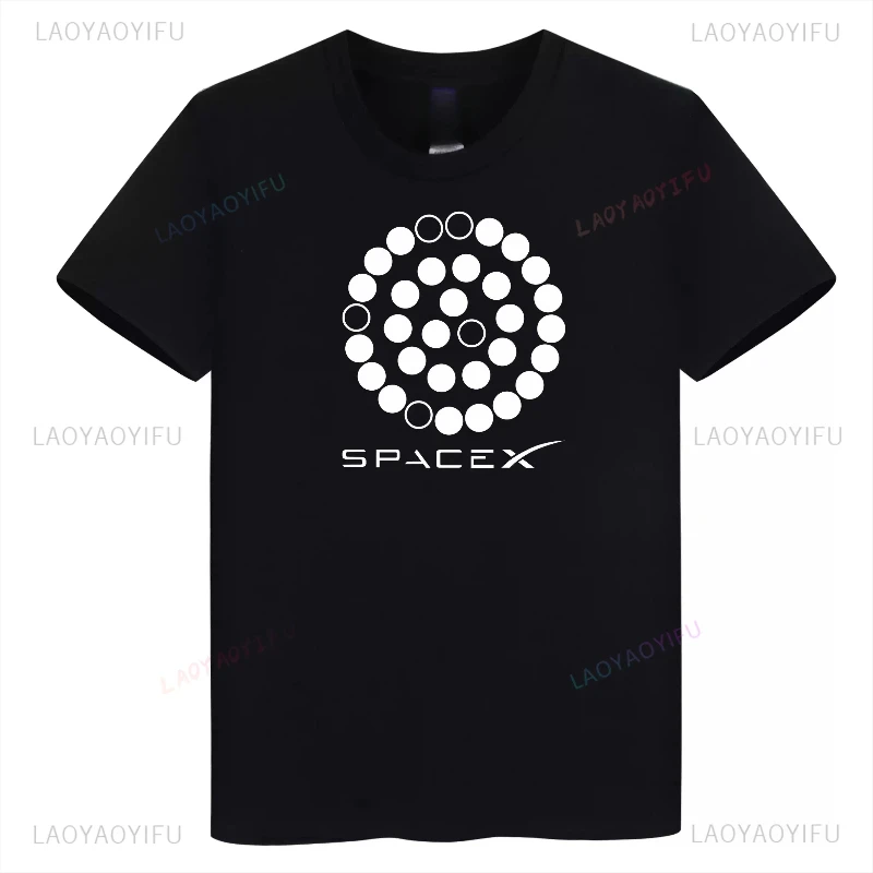 إيلون ريف المسك SpaceX احتلال المريخ رجل تي شيرت مطبوع موضة عادية تنفس عالية الجودة القطن تي شيرت صديقها هدية القمم #3