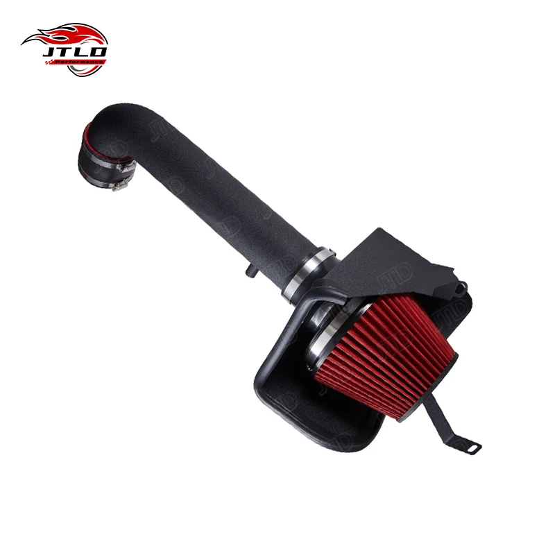 JTLD JP-001 New Cold Air Intake System Kit Exhaust System With Charging Pipe For Jeep Wrangler V6-3.6L F/I 2012-2018