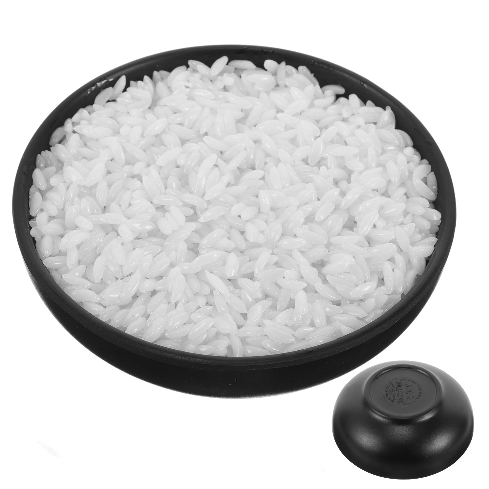 

Simulated Rice Model Artificial for Homes Decor Food Props Steamed Kitchen Table Resin