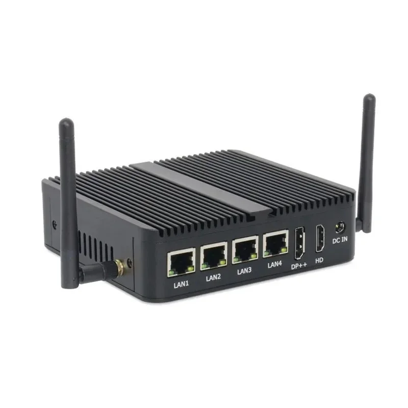 2.5GbE LAN Firewall Router Fanless Industrial Mini Computer Embedded Computer