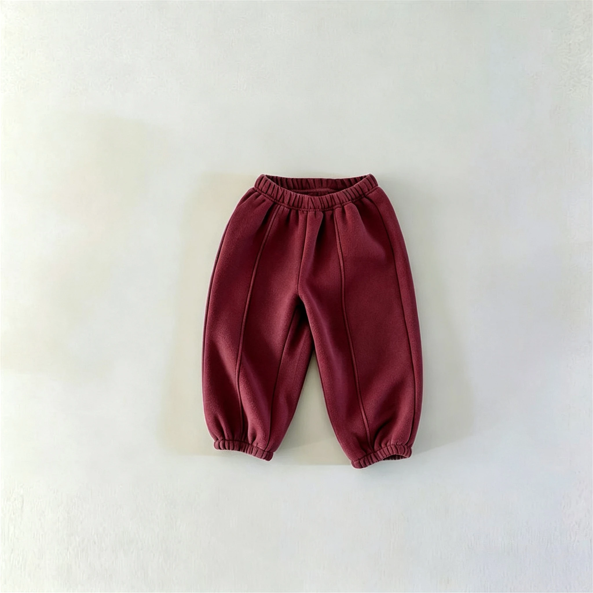 Herbst-Winter Neue Kollektion Kinder-Jogginghosen Einfarbig Lässige Koreanische Kinderkleidung Freizeithosen für Babys, Mädchen und Jungen – Detail 7