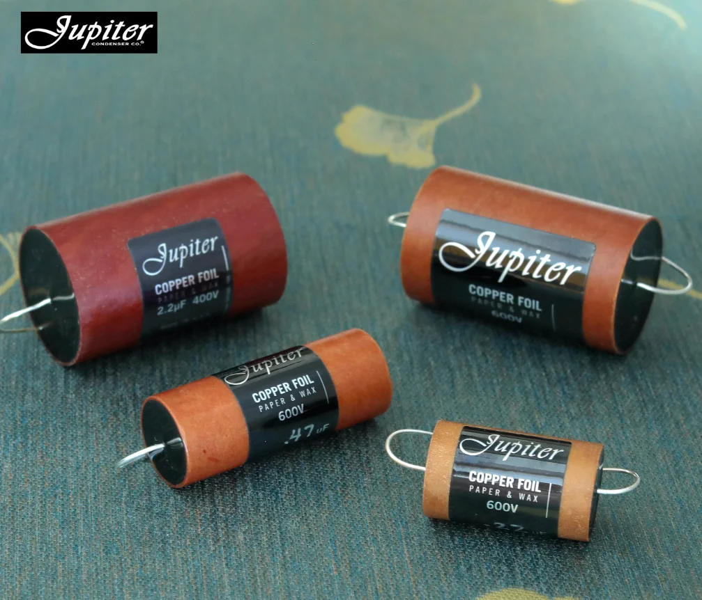 

Original USA Jupiter COPPER FOIL Wax Capacitors