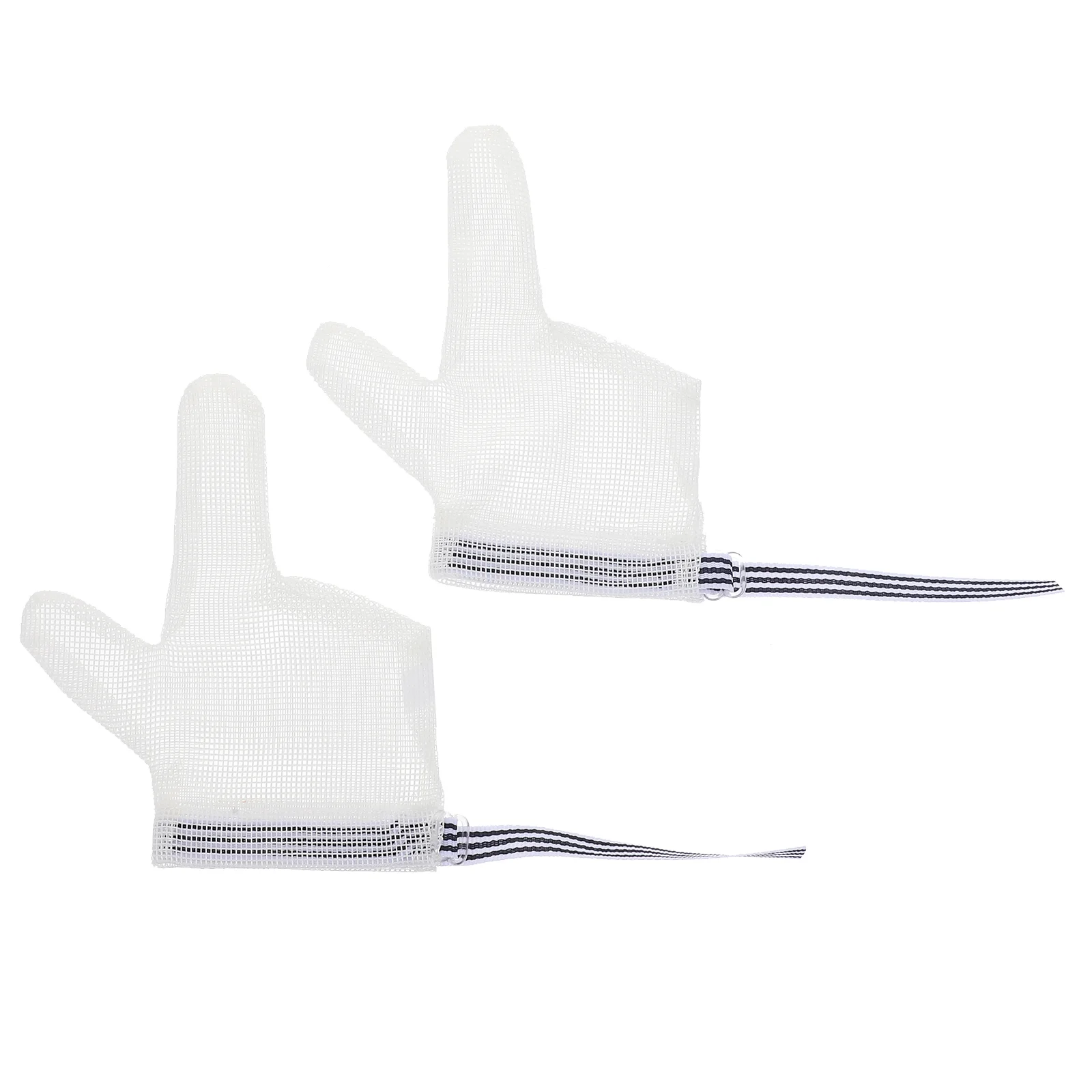 Ensemble de gants anti-alimentation pour enfants, tétine pour bébé, arrêtez de sucer le pouce et le doigt, protège-ongles pour bébé, protection en nylon