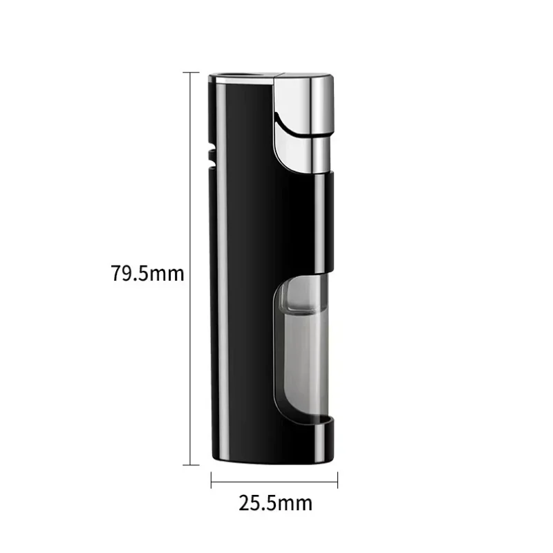 Portable Direct Blue Flame Lighter, Windproof Electronic Torch, Metal Lighter, Wholesale Gifts, Men and Women, Kitchen Gift, New