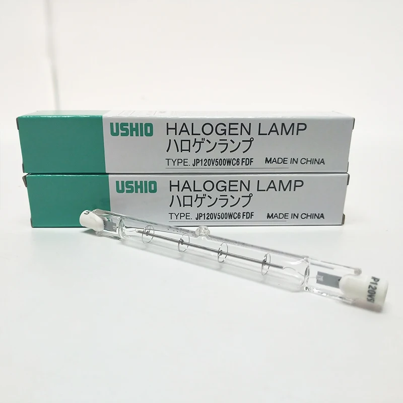 Ushio FDF Jp120v500wc6 120V 500W Lamp JP 120v500wc6 Q500t3 4 CL Bulb QC