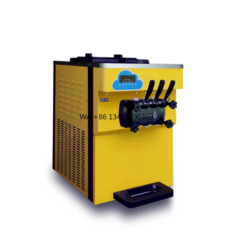 

Wholesale New Soft Ice Cream Machine Three Flavors Soft Ice Cream Making Machine Commercial Soft Ice Cream Machine Maker