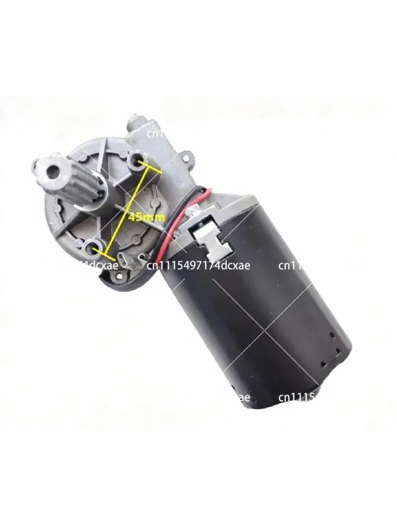 Garage Door Opener Motor 24V DC Worm Gear Motor 70rpm 7N.m 8N.m Torque for Automatic Door Operator