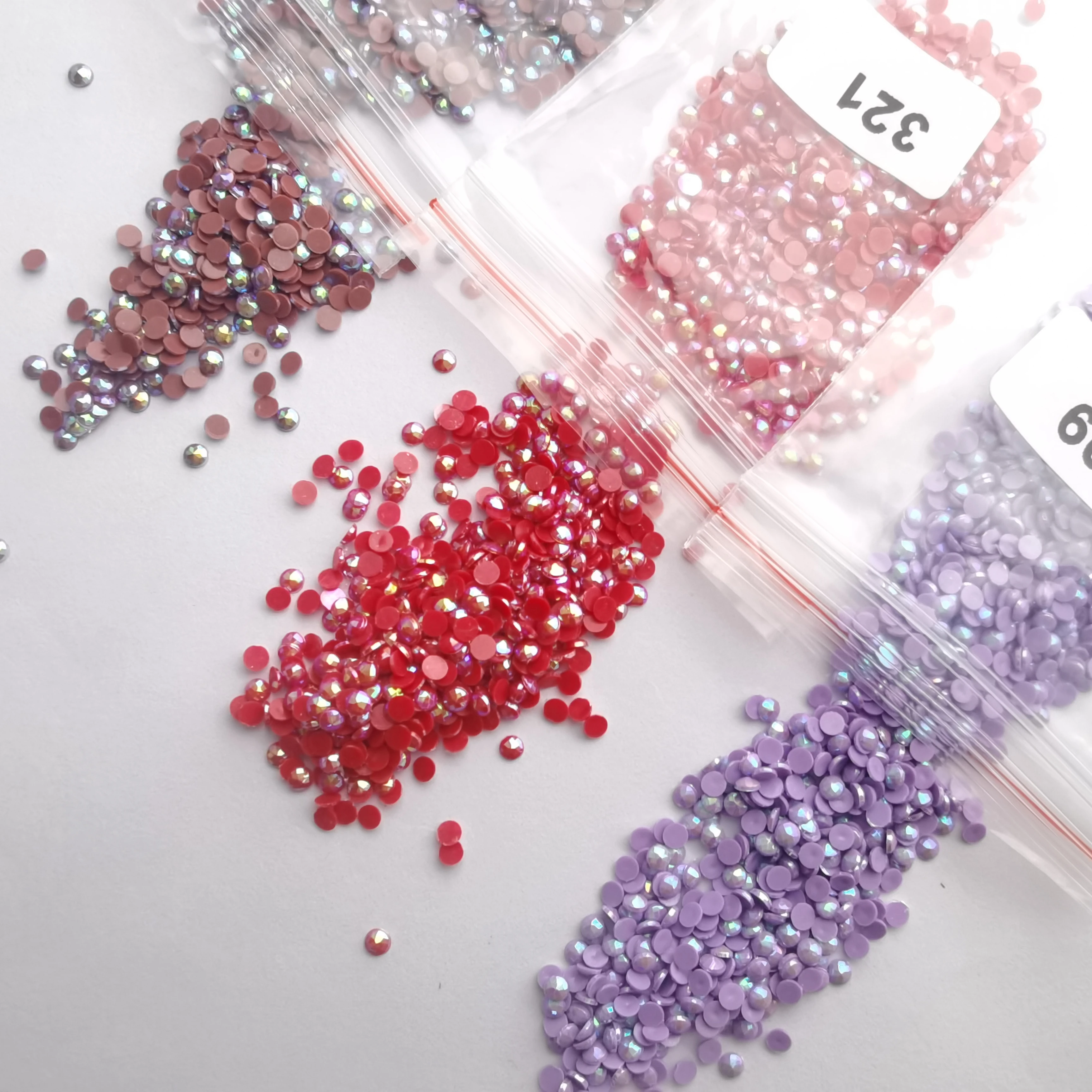 

High-Quality AB Fairy Dust Diamonds Diamond Painting Accessories Handmade DIY Home Decoration Universal Nail Art Rhinestones