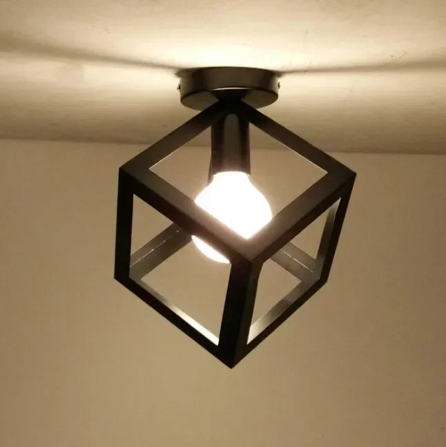 

Iron Aisle Lights Corridor Balcony Ceiling Lights LED Nordic Style Personalized Creative Lights Luxury Chandelier Entrance Light