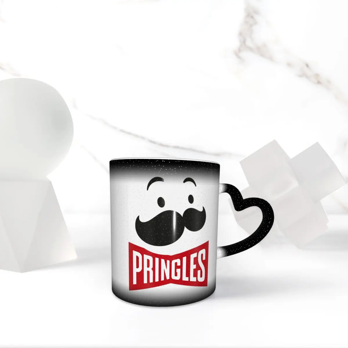 Potato Crisps Chips Pringles Print Mug Funny Ceramic Coffee Cups Tea Mugs Milk Cup Drinkware Gifts for Woman Man