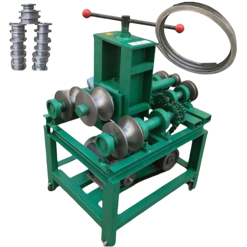

Greenhouse round square pipe bending machine Roll bending machine Three-roll pipe bending