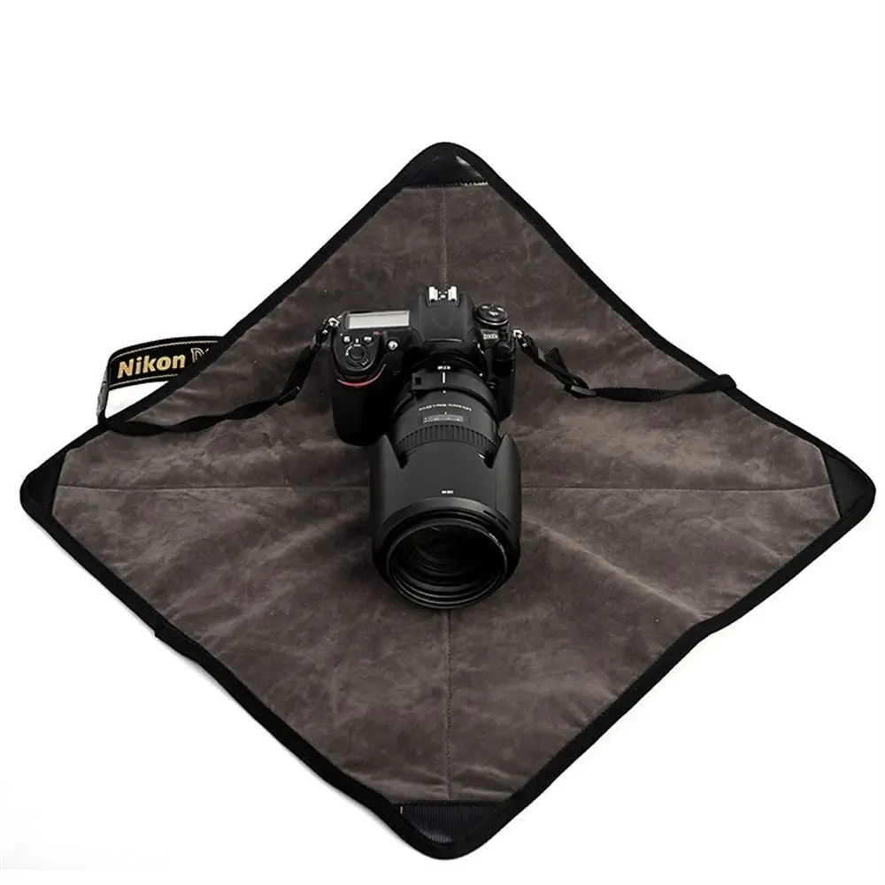 Folding Camera Wrap Cloth Photography Cover Blanket Camera Protective Wrap Flannel Camera Bag Camera Protective Cover Lens Flash